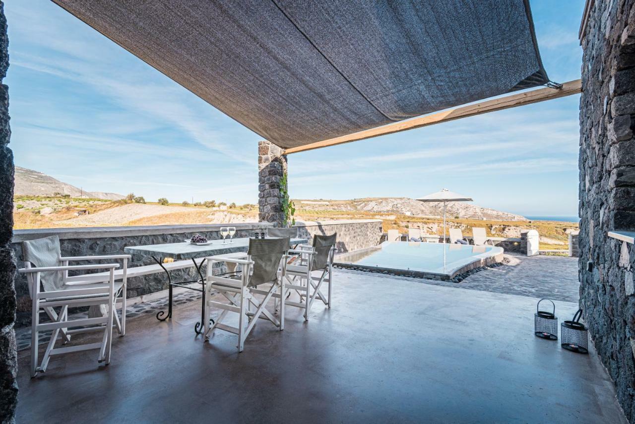 Klimata House - Private Jacuzzi Pool & Bbq Villa Vlychada Exteriör bild