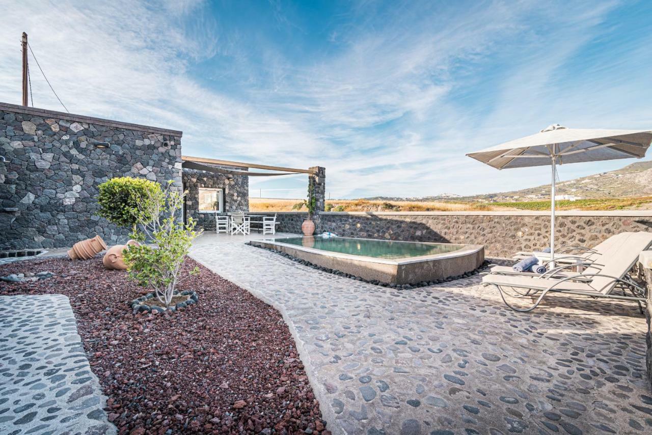 Klimata House - Private Jacuzzi Pool & Bbq Villa Vlychada Exteriör bild